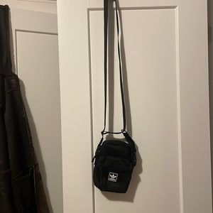 Adidas mini black cross body bag